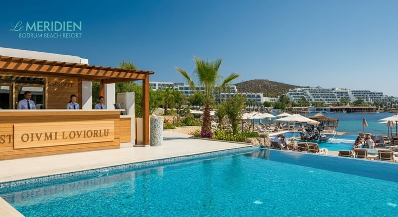 Luxurious hotel experience in Bodrum, all-inclusive bliss