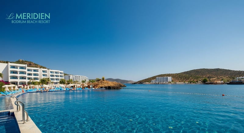 Boutique hotel in Bodrum with scenic views