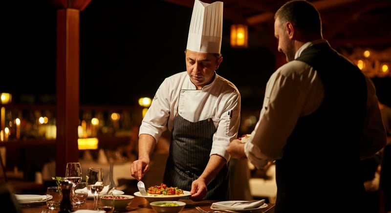 Bodrum'da deniz manzaralı restoran, Le Meridien