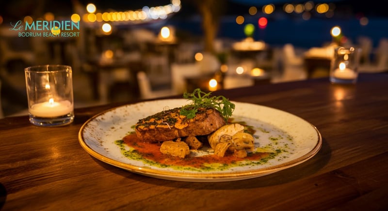 Bodrum'da Le Meridien'de gurme lezzetler ve gastronomi deneyimi