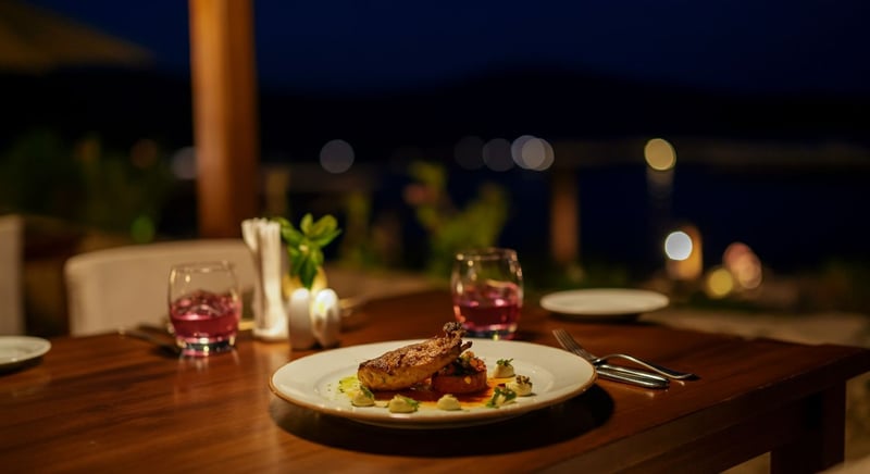 Bodrum'da gurme lezzetler, Le Meridien şeflerinin özel dokunuşları