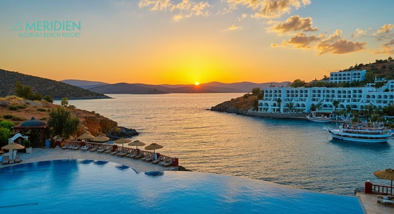 Bodrum'da Le Meridien otelinde lüks ve konfor