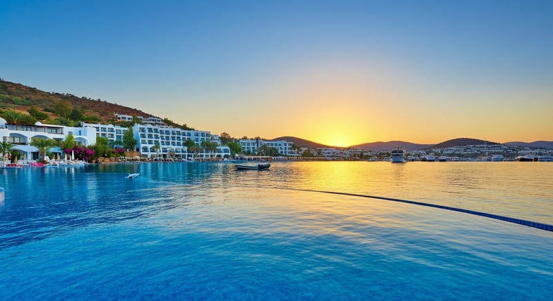 Bodrum'da Le Meridien otelinde lüks konaklama deneyimi
