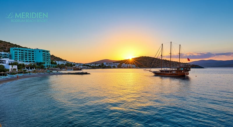 Bodrum'da Le Meridien otelinde lüks tatil deneyimi