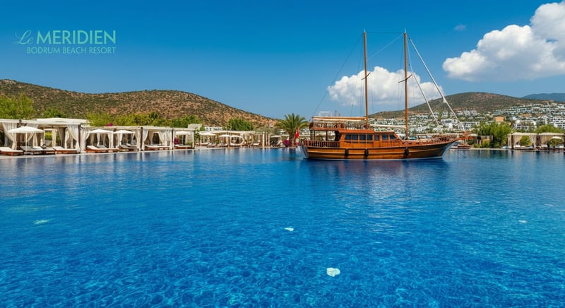 Bodrum'da Le Meridien otelinde lüks tatil