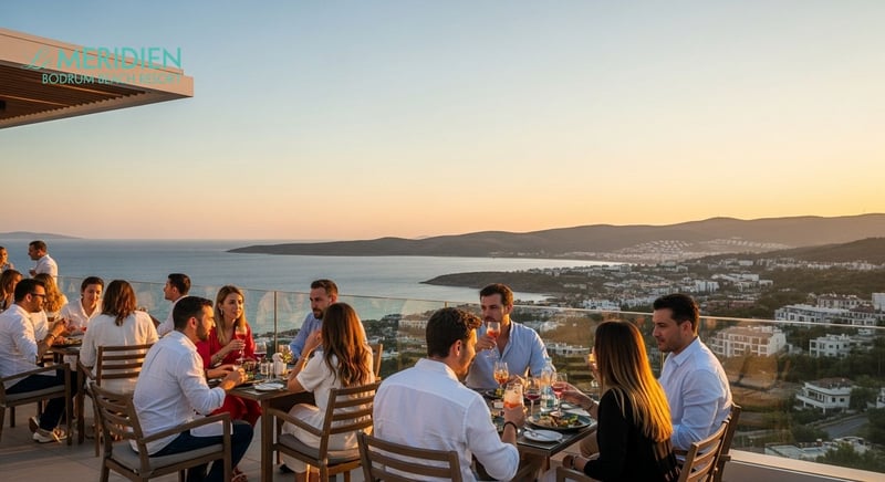 Bodrum'da Le Meridien'de kaliteli yemek deneyimi