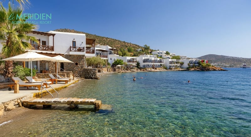 Bodrum'da Le Meridien otelinin sunduğu konaklama imkanları
