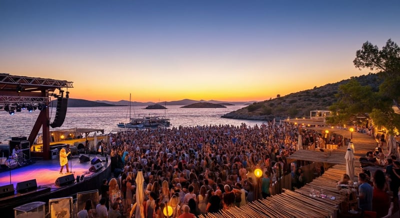 Bodrum Konserleri: Le Meridien'de Müzik Keyfi Dolu Anlar