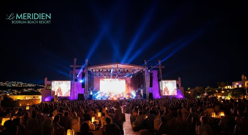 Bodrum Konserleri: Yıldızların Altında Müzik Ziyafeti, Le Meridien Farkıyla!