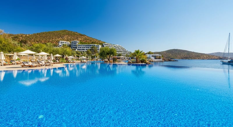 Bodrum'da Le Meridien otelinde lüks konaklama