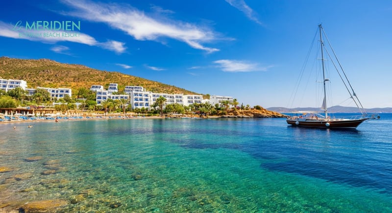 Bodrum lüks otelleri arasında Le Meridien'in farkı