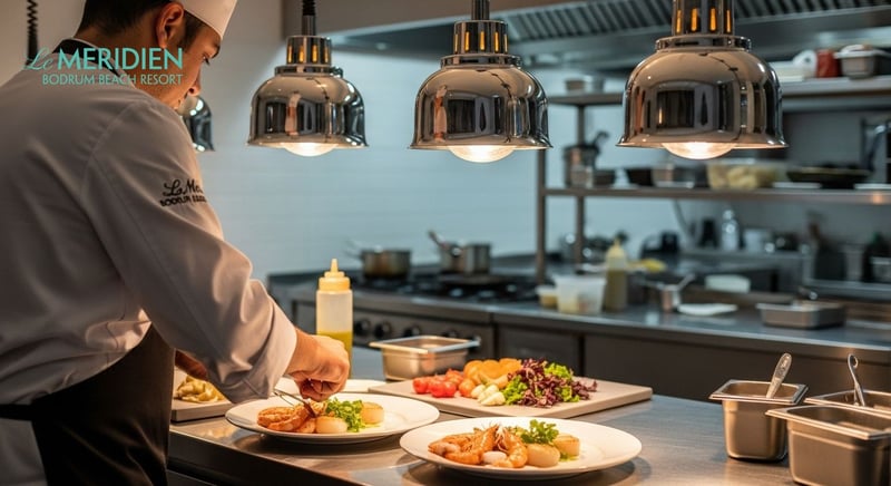 Bodrum'da Le Meridien'de lüks restoran deneyimi