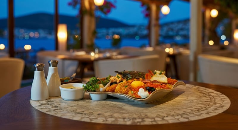Bodrum'da lüks restoran deneyimi: Le Meridien