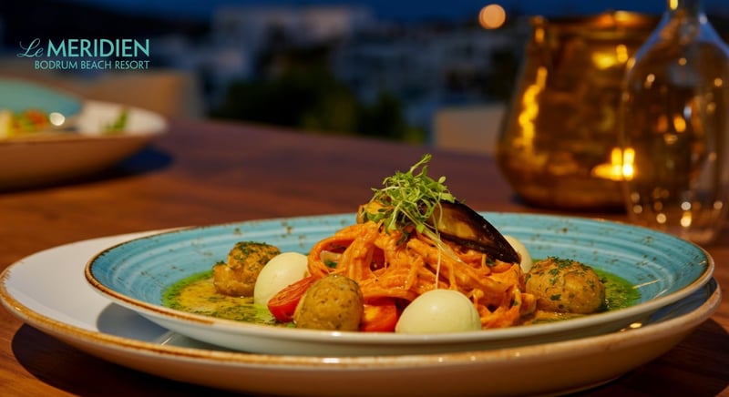 Bodrum'da Le Meridien'in lüks restoranları