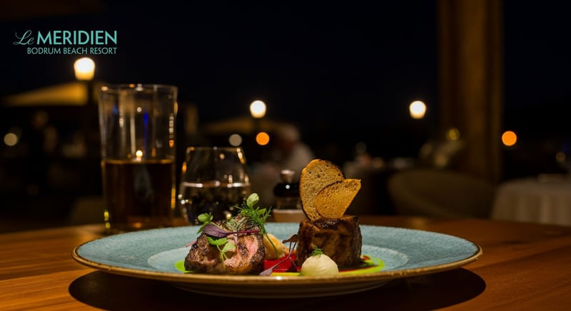 Bodrum'da Le Meridien lüks restoranı