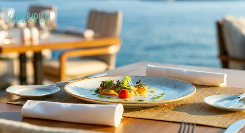 Bodrum lüks restoranları, lezzetli yemekler