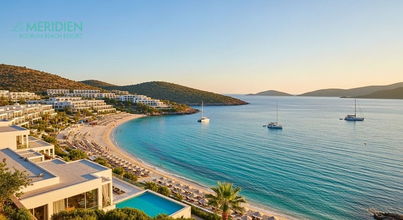 Bodrum'da Le Meridien oteli, lüks ve konfor