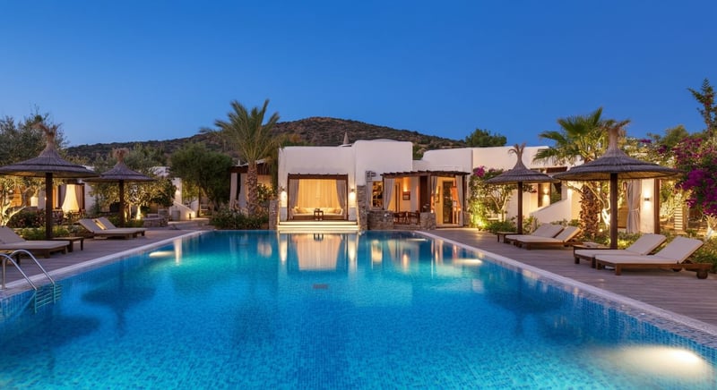 Bodrum otelleri arasında Le Meridien'in seçkin konumu