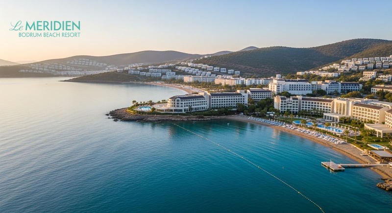 Le Meridien Bodrum oteli, eşsiz konum ve lüks hizmetler