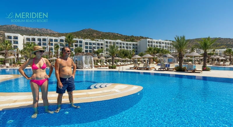 Bodrum'da Le Meridien oteli, tatil oteli