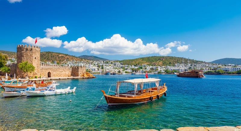 Bodrum'un en güzel koylarına yakın Le Meridien oteli