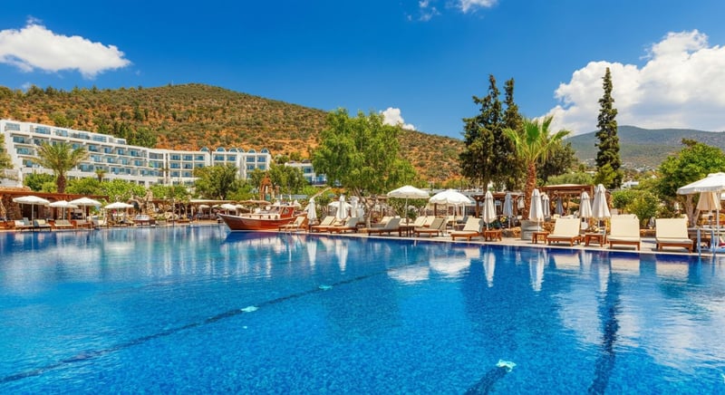 Bodrum'un en güzel koylarına yakın Le Meridien oteli