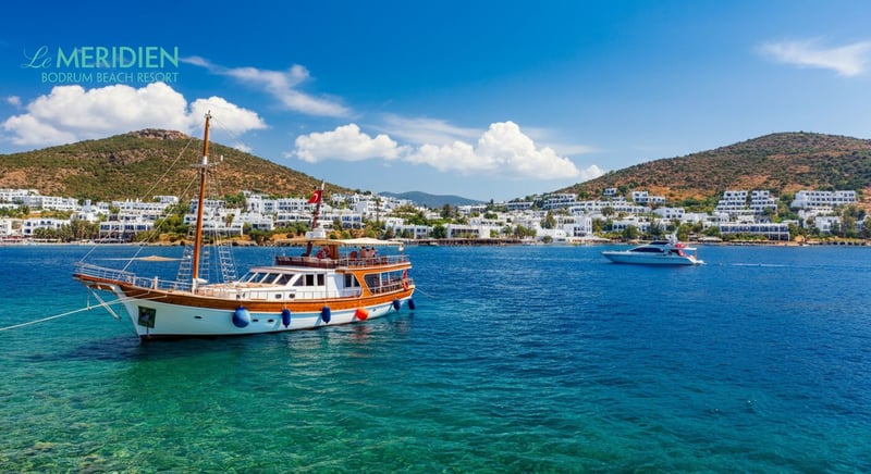 Bodrum'un en güzel koylarında lüks ve konfor sunan Le Meridien oteli