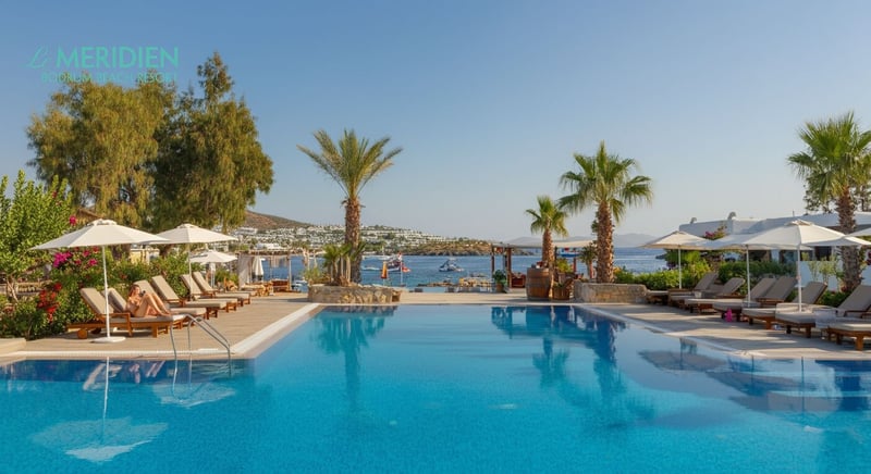 Bodrum'un en güzel plajlarına yakın Le Meridien otelleri