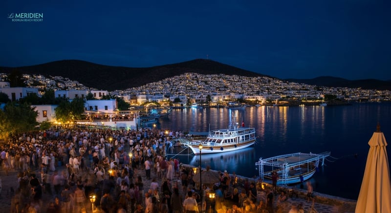 Bodrum'da Le Meridien'de konser ve canlı müzik etkinliği
