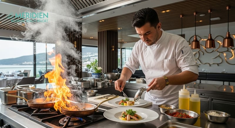 Bodrum'un en iyi lezzet durakları: Le Meridien şeflerinin özel dokunuşları