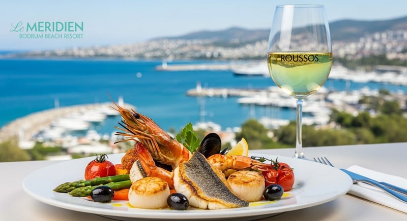 Bodrum'un en iyi restoranları arasında Le Meridien farkı