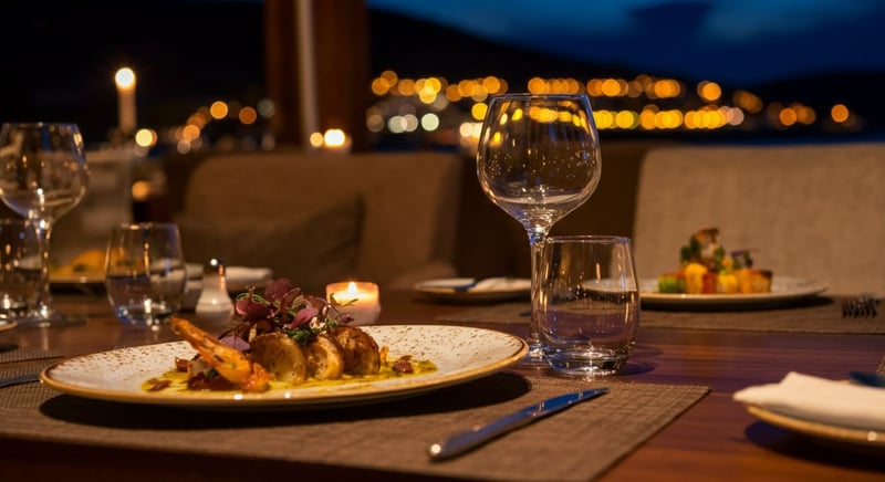 Bodrum'un en iyi restoranları Le Meridien'de, şeflerin özel dokunuşları