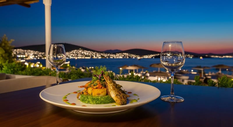 Bodrum'un en iyi şeflerinin Le Meridien'deki özel sunumları