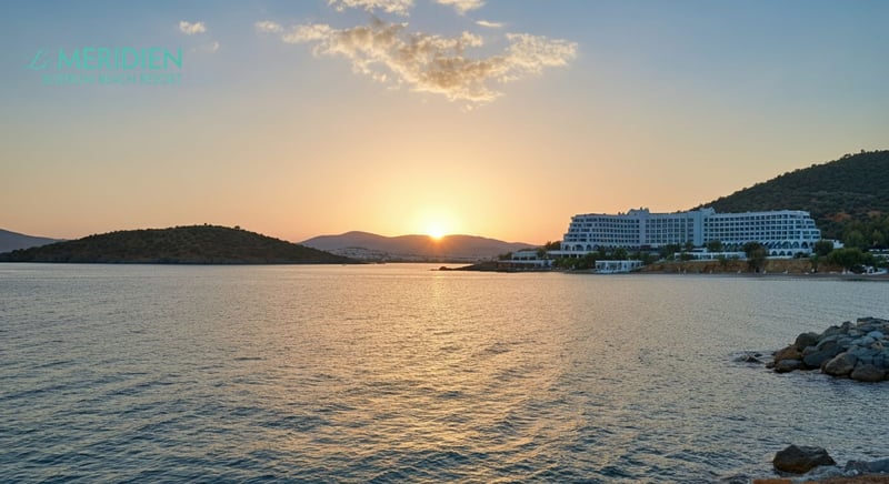 Bodrum'da Le Meridien otelinde tatil