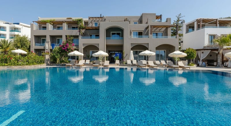 Bodrum'da Le Meridien otelinde konfor ve zarafet