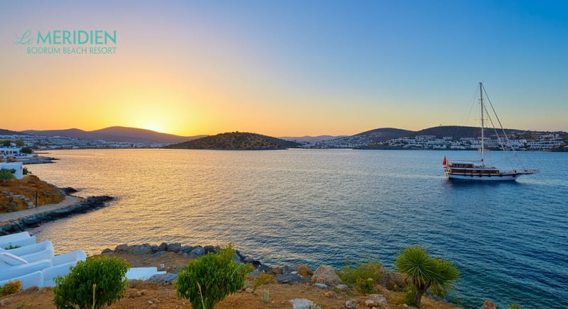 Bodrum Le Meridien otelinde konfor ve şıklık