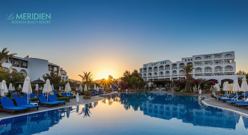 Bodrum Le Meridien otelinde konfor ve zarafet