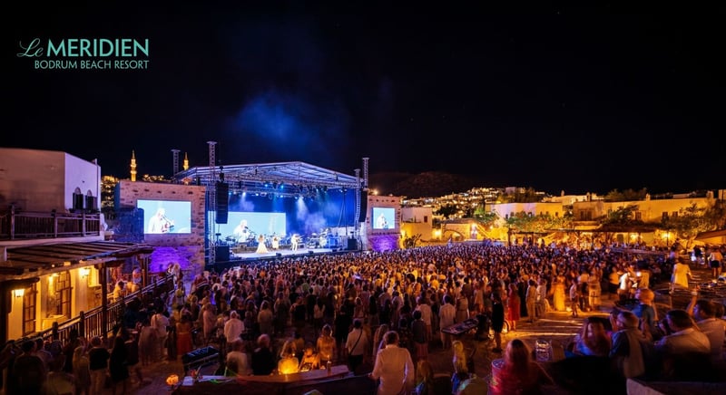 Bodrum Le Meridien'de sanat ve eğlence dolu günler