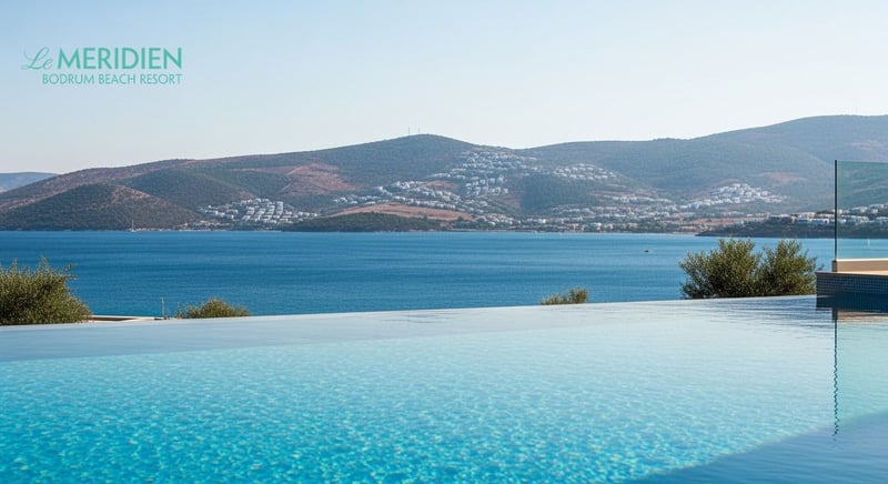 Bodrum'da Le Meridien otelinde tatil keyfi