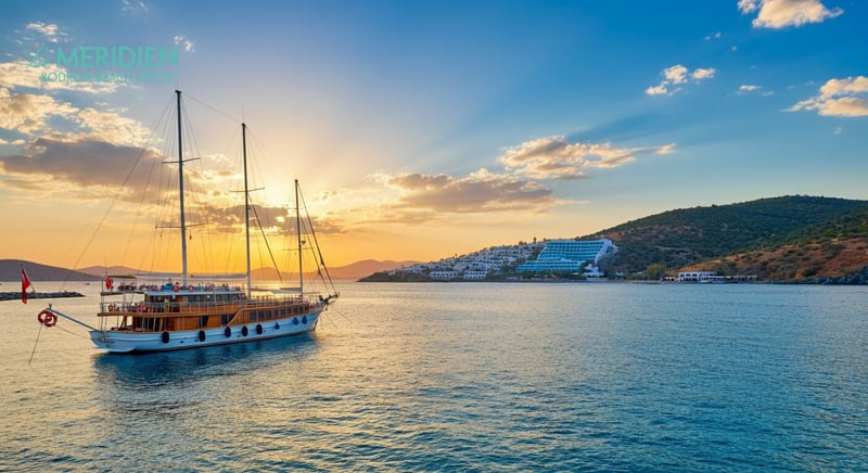 Bodrum'da lüks otel Le Meridien, konfor ve şıklık sunuyor.