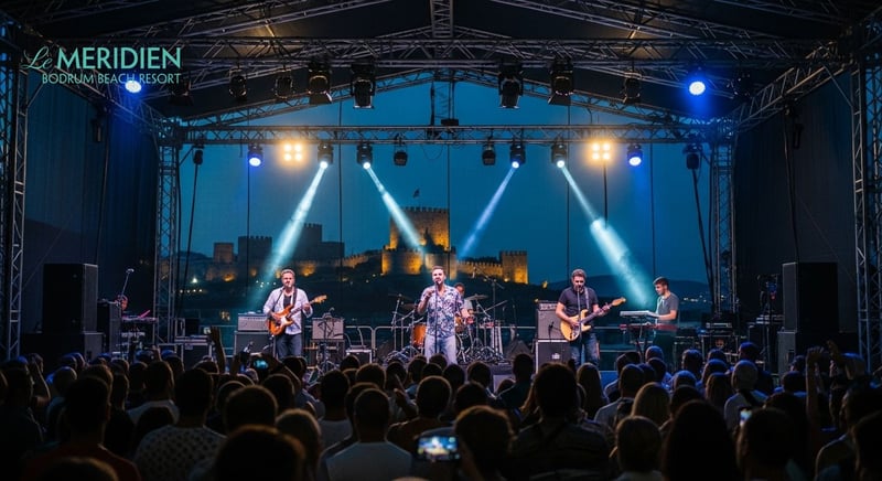 Bodrum'da Le Meridien konserleri, sanat ve müzik etkinliği
