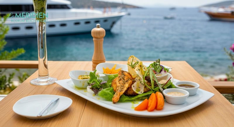 Bodrum'da Le Meridien lüks restoran