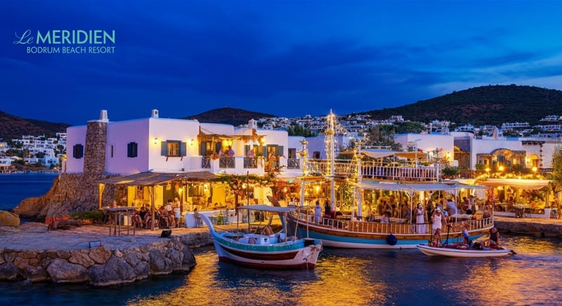 Bodrum'da Le Meridien'de gece hayatı ve eğlence