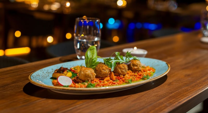 Le Meridien'de romantik fine dining deneyimi