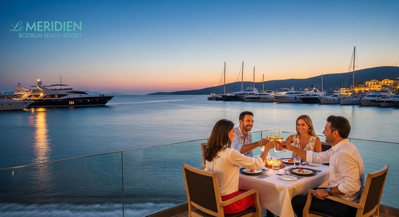 Deniz manzaralı Bodrum lüks restoranları