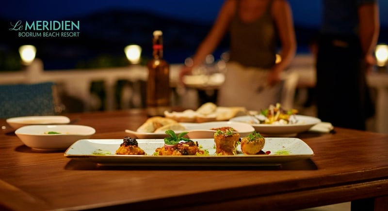 Deniz manzaralı gurme lezzetler, Bodrum Le Meridien