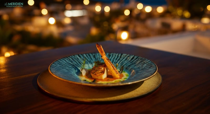 Deniz manzaralı lüks restoran: Le Meridien