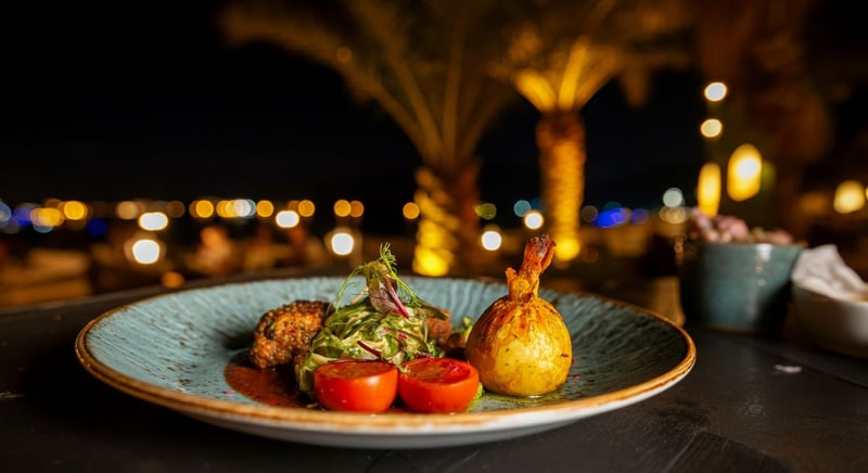 Deniz manzaralı lüks yemek deneyimi, Le Meridien