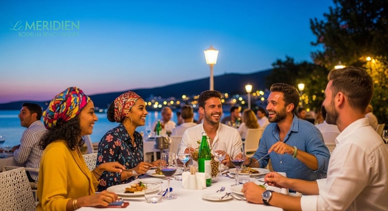 Deniz manzaralı lüks yemek: Le Meridien'de romantik akşamlar