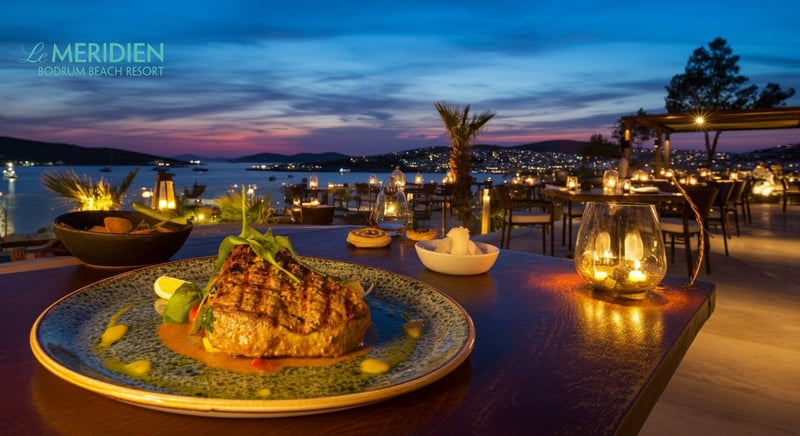 Deniz manzaralı Le Meridien'de gurme deneyimler